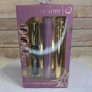 Thalia Sodi Mascara Trio in Purple and Gold Tubes